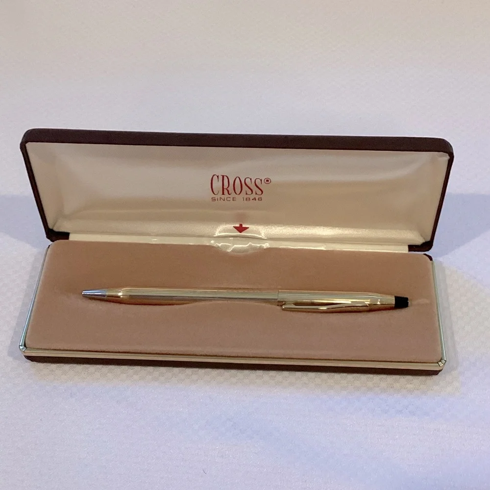 Vintage CROSS Pen 1/20 10Kt Gold Filled Made in USA
